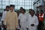 TDP Chandrababu Naidu at Shamshabad Airport - 5 of 56