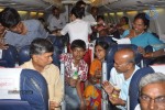 TDP Chandrababu Naidu at Shamshabad Airport - 28 of 56