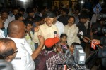 TDP Chandrababu Naidu at Shamshabad Airport - 34 of 56