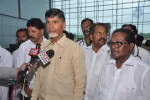 TDP Chandrababu Naidu at Shamshabad Airport - 37 of 56