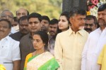 Chandrababu Naidu Family at NTR Ghat - 23 of 90