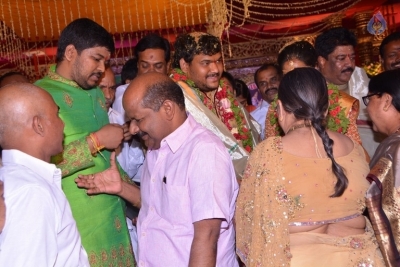 Chinna Srisailam Yadav Daughter Vanaja Wedding Photos - 12 of 83