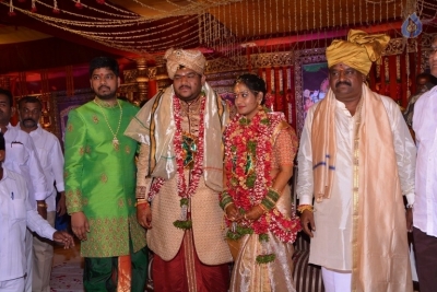 Chinna Srisailam Yadav Daughter Vanaja Wedding Photos - 81 of 83