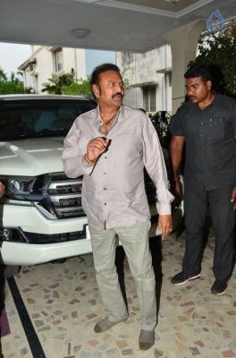 Chiranjeevi, Mohan Babu and Allu Aravind Meets Dasari Narayana Rao - 51 of 73