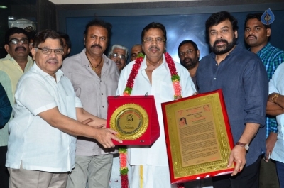 Chiranjeevi, Mohan Babu and Allu Aravind Meets Dasari Narayana Rao - 48 of 73