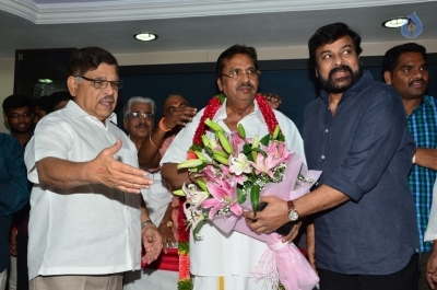 Chiranjeevi, Mohan Babu and Allu Aravind Meets Dasari Narayana Rao - 60 of 73