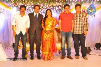 Comedian Harish Wedding Reception Photos - 3 of 29