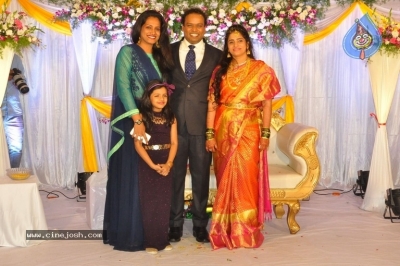 Comedian Harish Wedding Reception Photos - 4 of 29