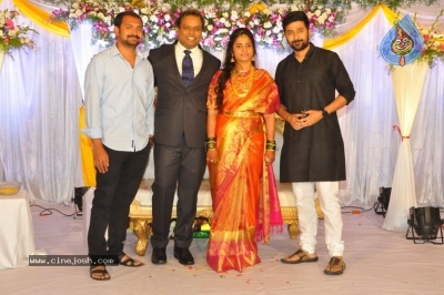 Comedian Harish Wedding Reception Photos - 5 of 29
