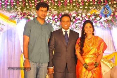 Comedian Harish Wedding Reception Photos - 16 of 29