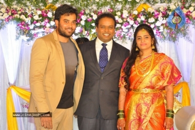 Comedian Harish Wedding Reception Photos - 21 of 29