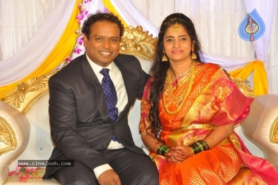 Comedian Harish Wedding Reception Photos - 29 of 29