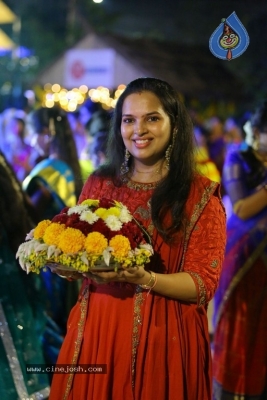 Deepthi Mamidi Organised Bathukamma Celebrations at Madhapur - 4 of 38