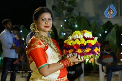 Deepthi Mamidi Organised Bathukamma Celebrations at Madhapur - 7 of 38