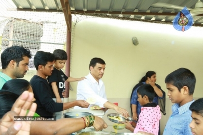 Dil Raju Celebrates His Birthday With Kids At Ashray Akruthi - 4 of 42