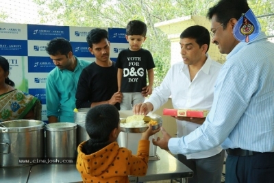 Dil Raju Celebrates His Birthday With Kids At Ashray Akruthi - 7 of 42