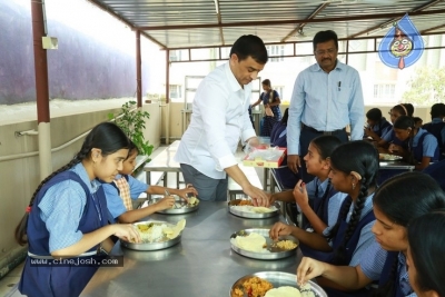 Dil Raju Celebrates His Birthday With Kids At Ashray Akruthi - 12 of 42