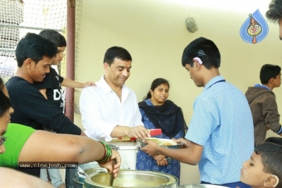 Dil Raju Celebrates His Birthday With Kids At Ashray Akruthi - 40 of 42