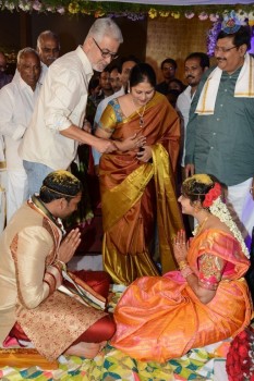 Director K Vasu Daughter Wedding Photos - 32 of 37