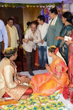 Director K Vasu Daughter Wedding Photos - 31 of 37