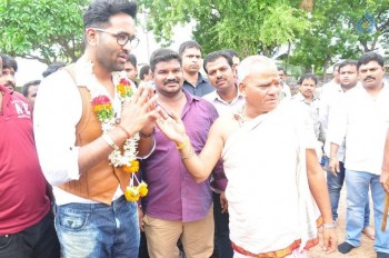 Dynamite Team at Warangal Thousand Pillar Temple - 1 of 36