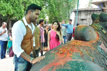 Dynamite Team at Warangal Thousand Pillar Temple - 3 of 36