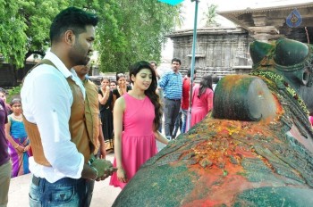 Dynamite Team at Warangal Thousand Pillar Temple - 27 of 36