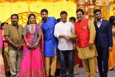 FEFSI Vijayan Son Wedding Reception Photos - 4 of 20