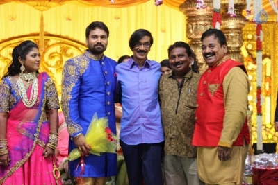 FEFSI Vijayan Son Wedding Reception Photos - 18 of 20