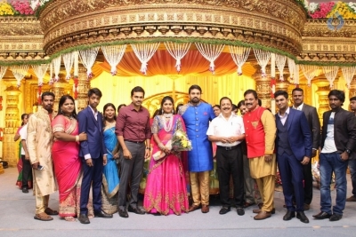 FEFSI Vijayan Son Wedding Reception Photos - 19 of 20