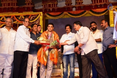 FNCC Team Felicitates K Viswanath and SP Balu - 20 of 28