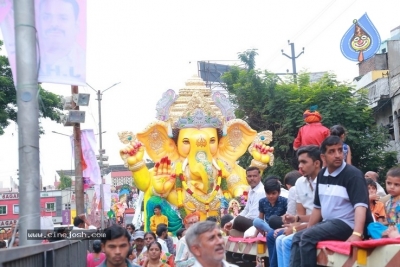 Ganesh Immersion At Hyderabad - 68 of 77