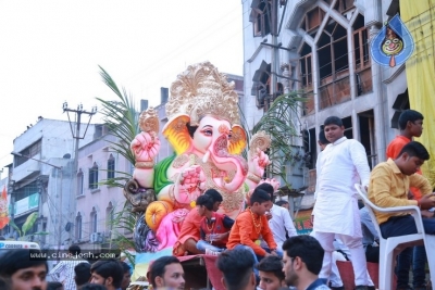 Ganesh Immersion At Hyderabad - 76 of 77