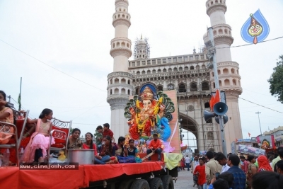 Ganesh Immersion At Hyderabad - 82 of 77
