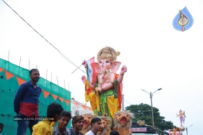 Ganesh Immersion At Hyderabad - 63 of 77