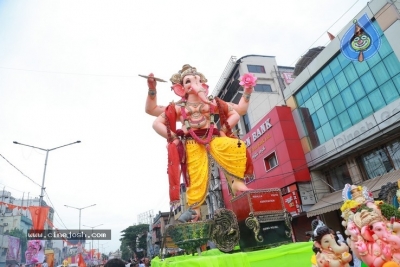 Ganesh Immersion At Hyderabad - 48 of 77