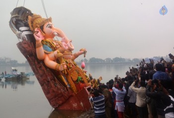 Ganesh Nimajjanam at Tank Bund - 5 of 17