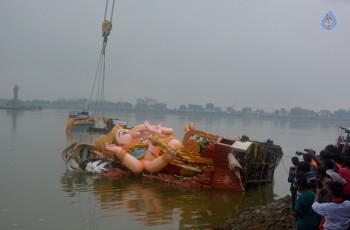 Ganesh Nimajjanam at Tank Bund - 7 of 17