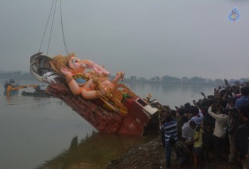 Ganesh Nimajjanam at Tank Bund - 8 of 17