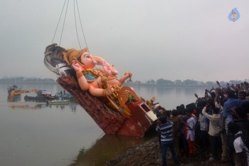 Ganesh Nimajjanam at Tank Bund - 9 of 17