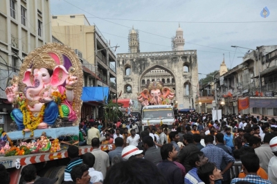 Ganesh Procession in Hyderabad 2017 - 40 of 45