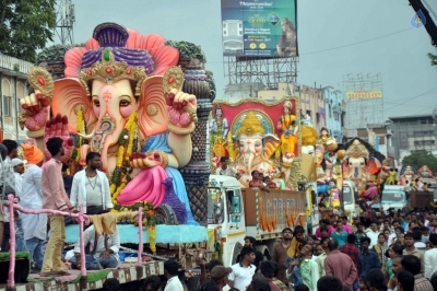 Ganesh Procession in Hyderabad 2017 - 44 of 45