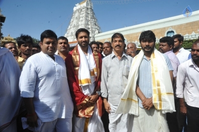 Gautham Nanda Team at Tirumala - 20 of 20