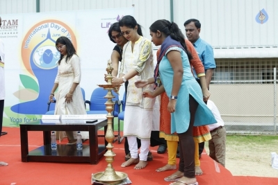 Gauthami Youth Yoga at Hyderabad Geetham College - 15 of 26
