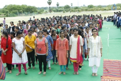 Gauthami Youth Yoga at Hyderabad Geetham College - 18 of 26