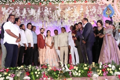 Harshith Reddy - Gowthami Wedding Reception - 19 of 40