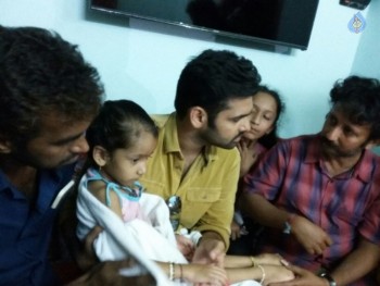 Hero Ram Meets His Suffering Fan - 2 of 9