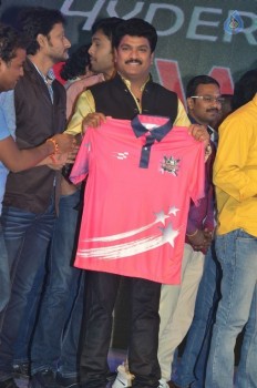 Hyderabad Talvar Cricket League Logo Launch - 39 of 64