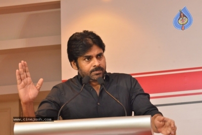JanaSena Chief Pawan Kalyan Press Meet In Chennai - 33 of 22