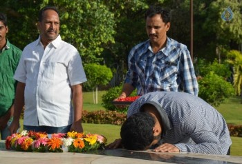 Janatha Garage Team at NTR Ghat - 4 of 7